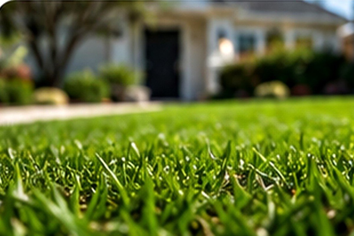 Lawn development visual reference